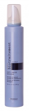 BioTraitement curly mousse ANTI FRIZZ 