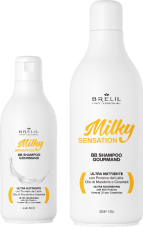 Milky sensation shampooing