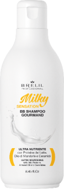 Milky sensation shampooing